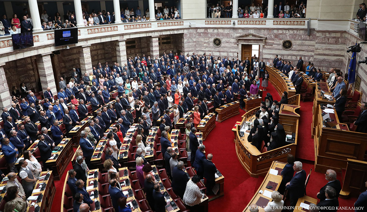 Ορκίστηκαν βουλευτές Γιάννης Ανδριανός, Γιώργος Γαβρήλος και Ανδρέας Πουλάς