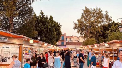 Στιγμιότυπο από την έκθεση βιβλίου στο Ναύπλιο