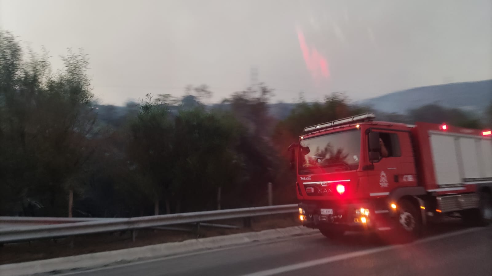 Μεσσηνία: Έντονη κινητοποίηση για φωτιά στην Υάμεια