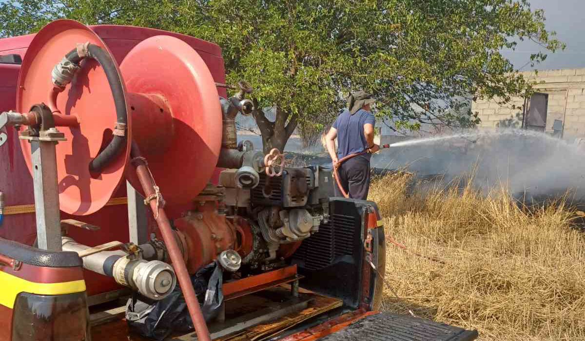 Αποσοβήθηκε ο κίνδυνος από τη φωτιά στη Νέα Κίο