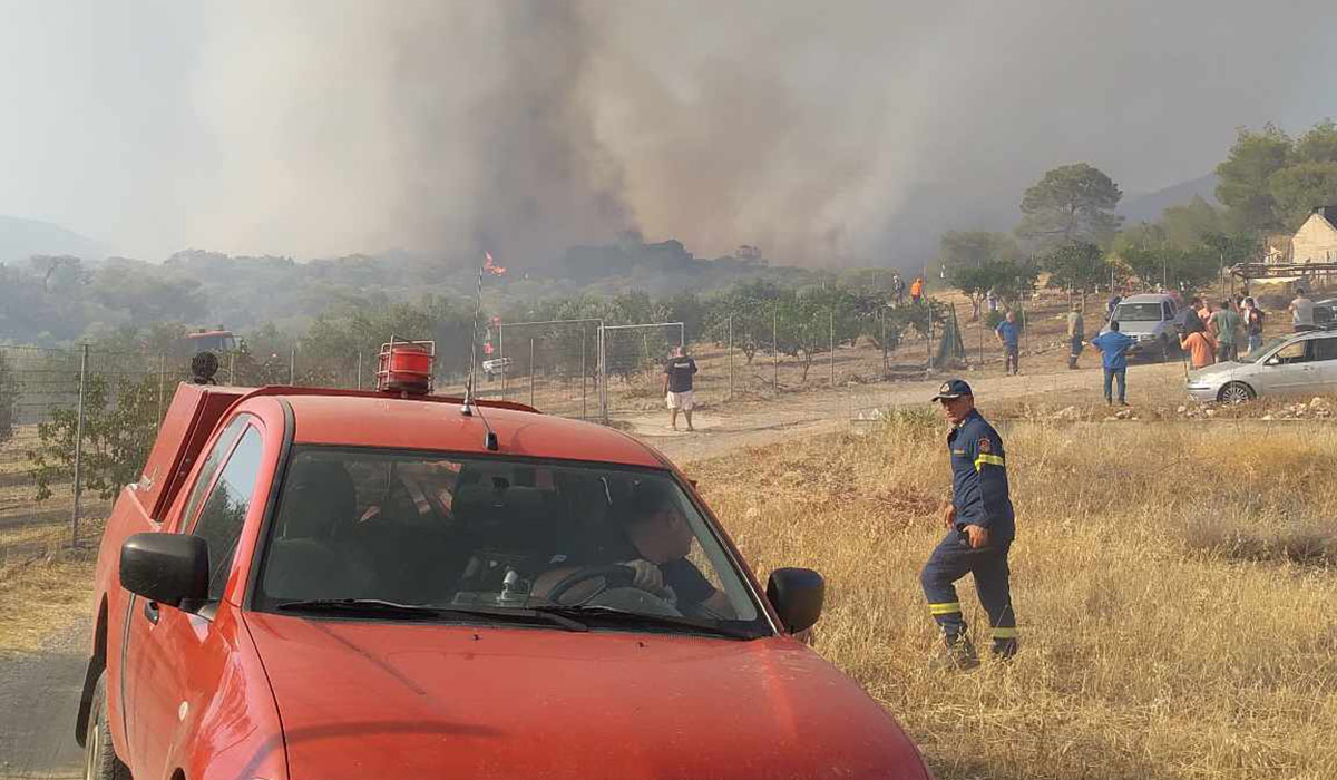 Κορινθία: Σύλληψη για τη φωτιά στο Στεφάνι