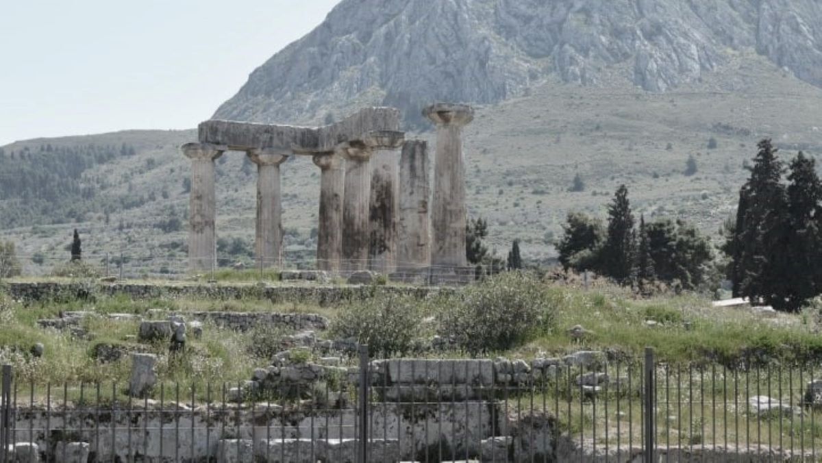 Άποψη αρχαιολογικού χώρου Κορίνθου