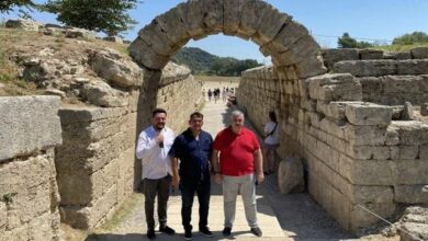 Αγώνας Άρσης Βαρών Αρχαία Ολυμπία