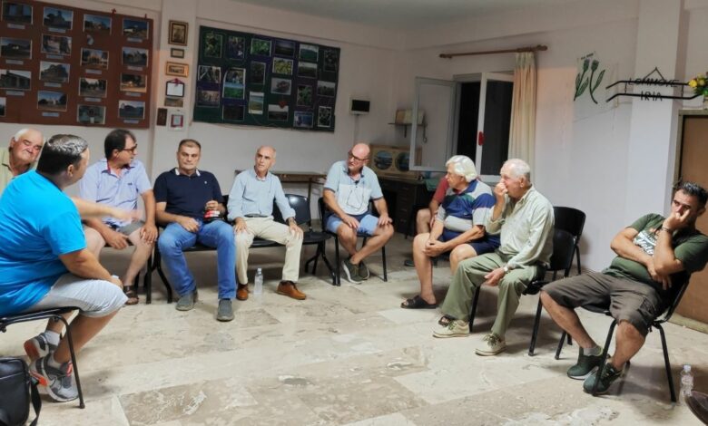 Ευρεία σύσκεψη στα Ίρια με θέμα τις καταστροφές από τους αγριόχοιρους 1