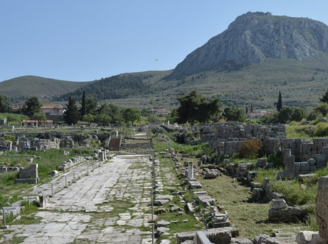 Υφιστάμενη κατάσταση Αρχαίας Κορίνθου