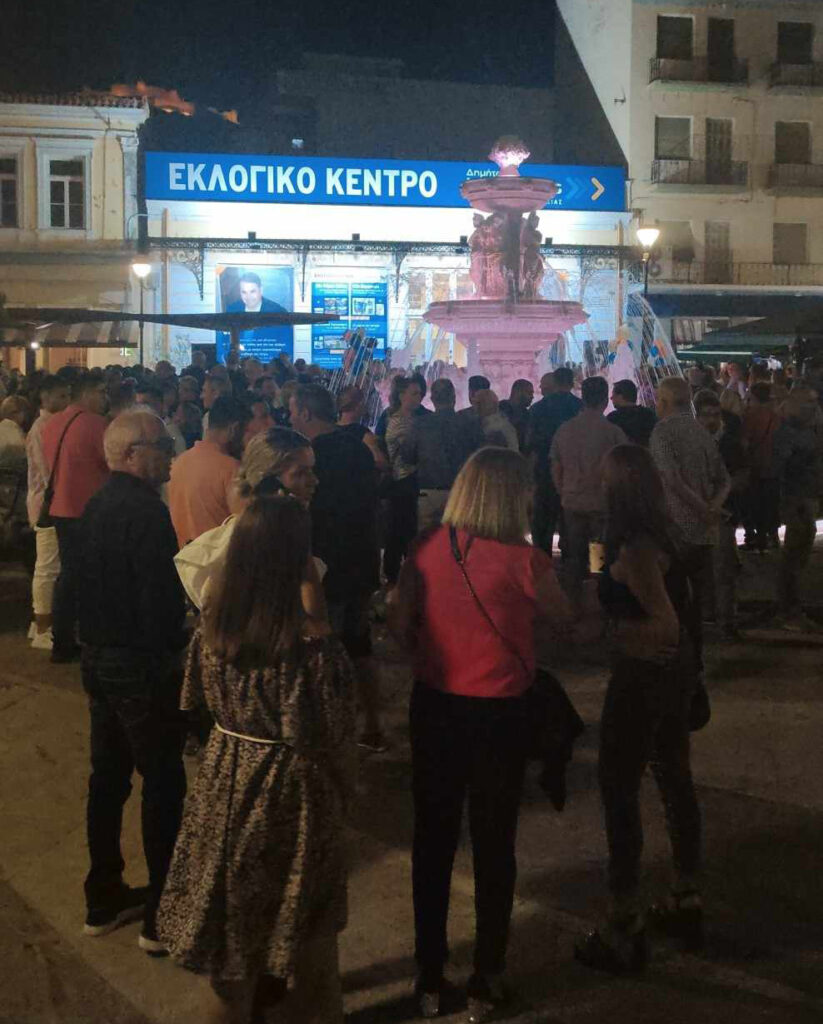 Καμπόσος εγκαίνια εκλογικού κέντρου Άργος (2)