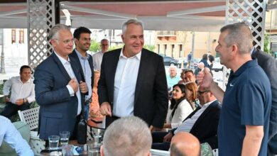 Εγκαίνια εκλογικού κέντρου Πτωχού