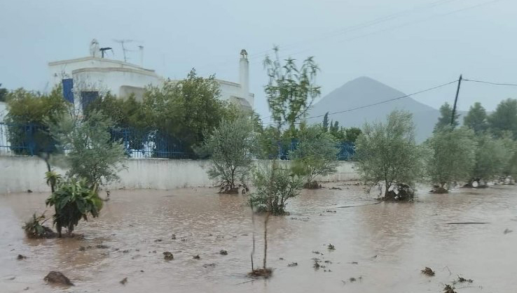 Επίφοβη η Αργολίδα σε περίπτωση ακραίου καιρικού φαινομένου