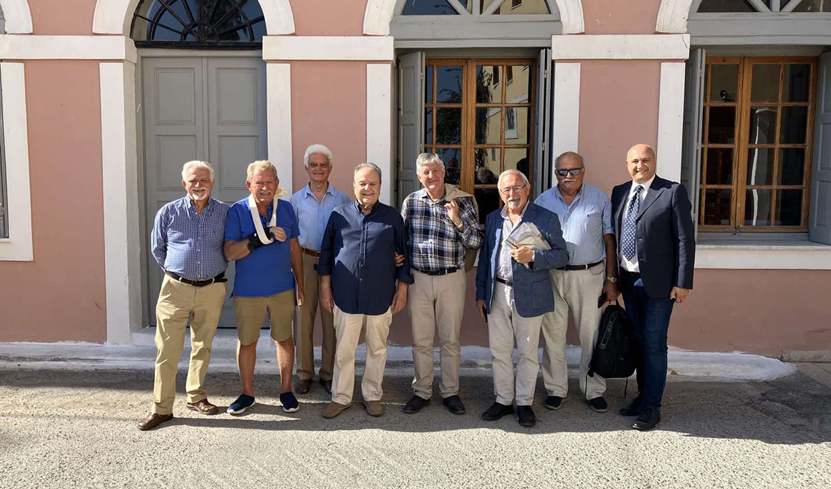 Ο Ιταλός δήμαρχος του San Demetrio Corone σε μία ιστορική επίσκεψη στην Κορώνη