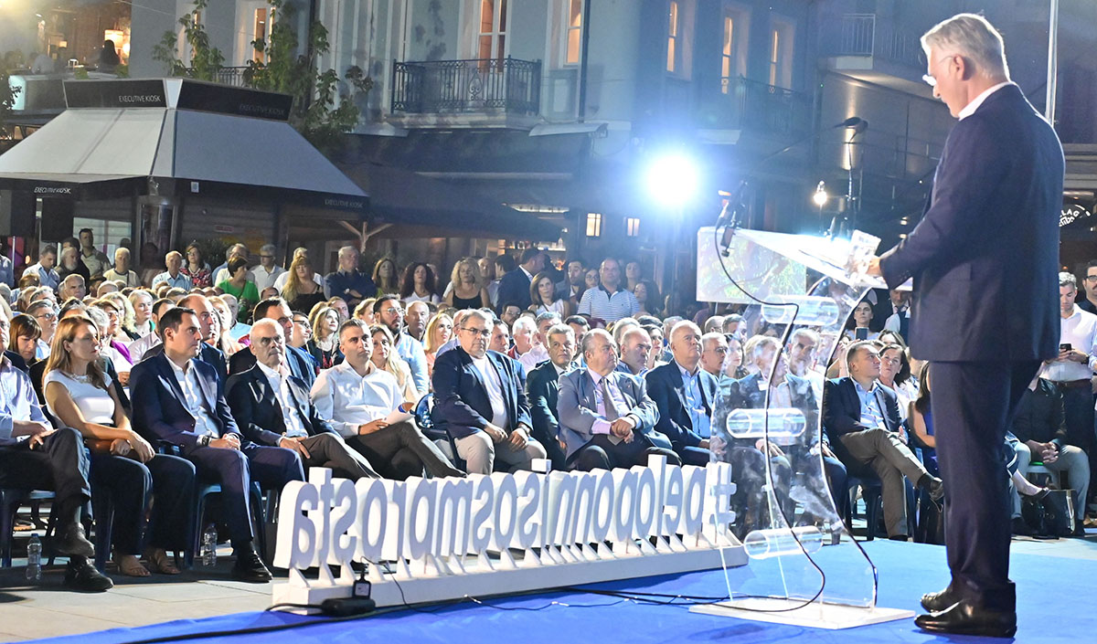 Τρίπολη: Ο Πτωχός παρουσίασε τους 7 άξονες του σχεδίου του για την Πελοπόννησο
