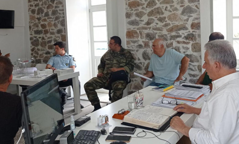 Σύσκεψη Ερμιονίδα Πολιτική Προστασία
