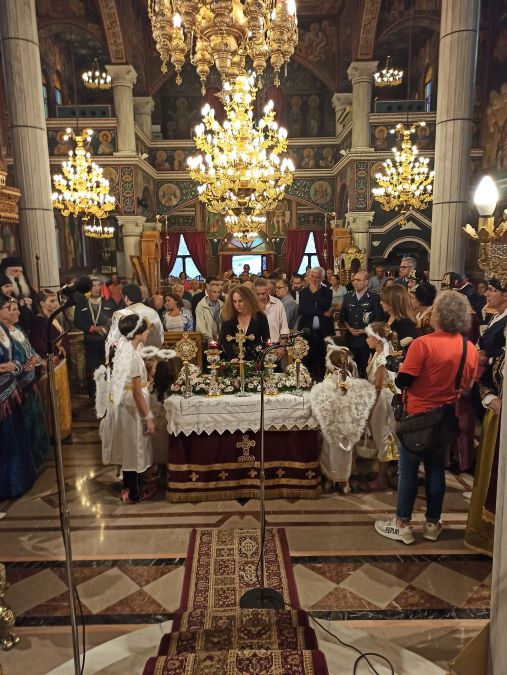 Τα Ιερά Λείψανα των Αγίων Ραφαήλ, Νικολάου και Ειρήνης από την Μυτιλήνη στο Ναύπλιο 4