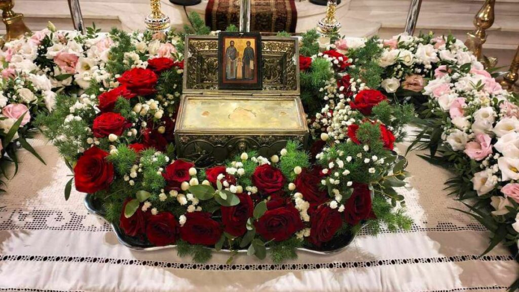 Τα Ιερά Λείψανα των Αγίων Ραφαήλ, Νικολάου και Ειρήνης από την Μυτιλήνη στο Ναύπλιο 6