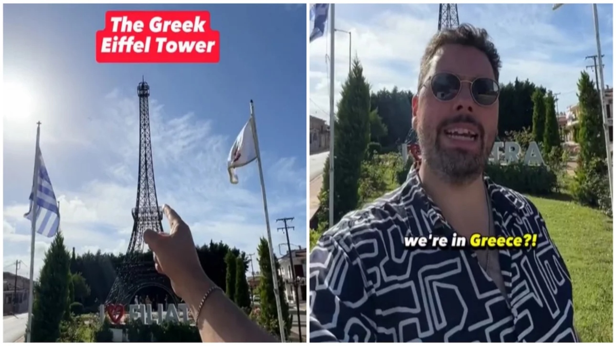 Γιατί να πας στο Παρίσι όταν υπάρχουν τα Φιλιατρά; – TikToker εντοπίζει τον Ελληνικό Πύργο του Άιφελ