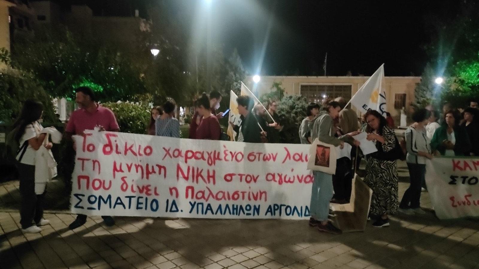 Άργος συγκέντρωση Παλαιστίνη (2)