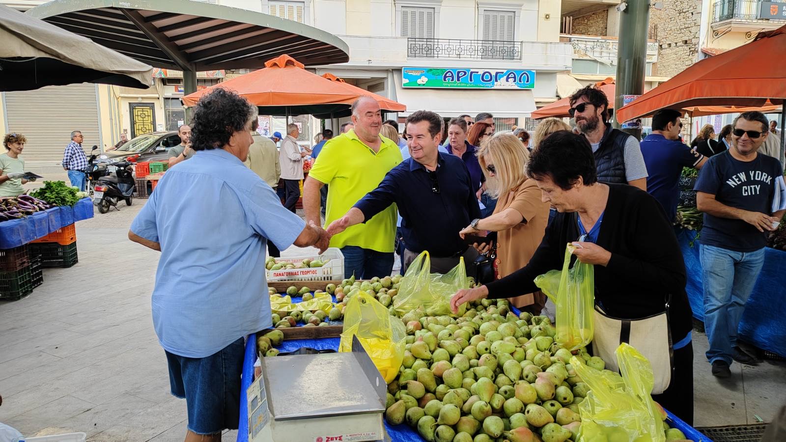 Στη λαϊκή και σε γειτονιές του Άργους ο Μαλτέζος