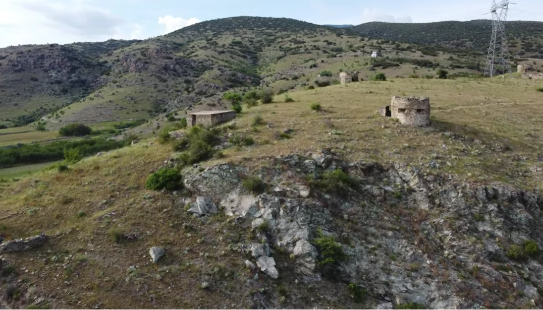 Ο λόφος με τα πέντε Γερμανικά πολυβολεία