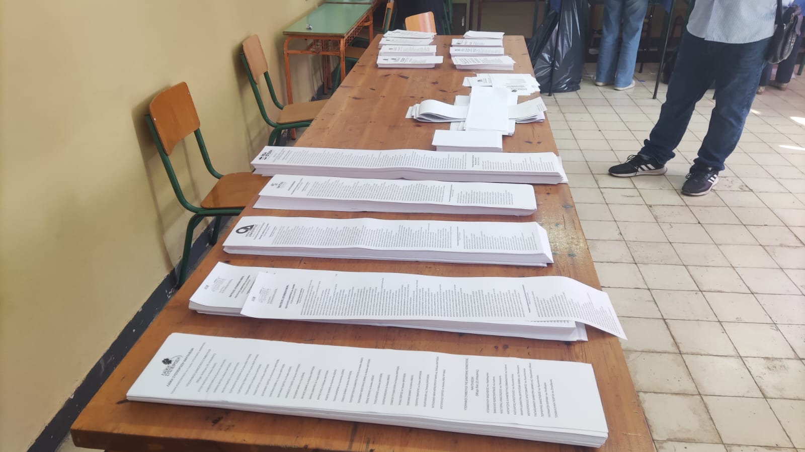 Περιφέρεια Πελοποννήσου: Πρώτος σταθερά και με διαφορά ο Πτωχός στα 195 εκλογικά τμήματα