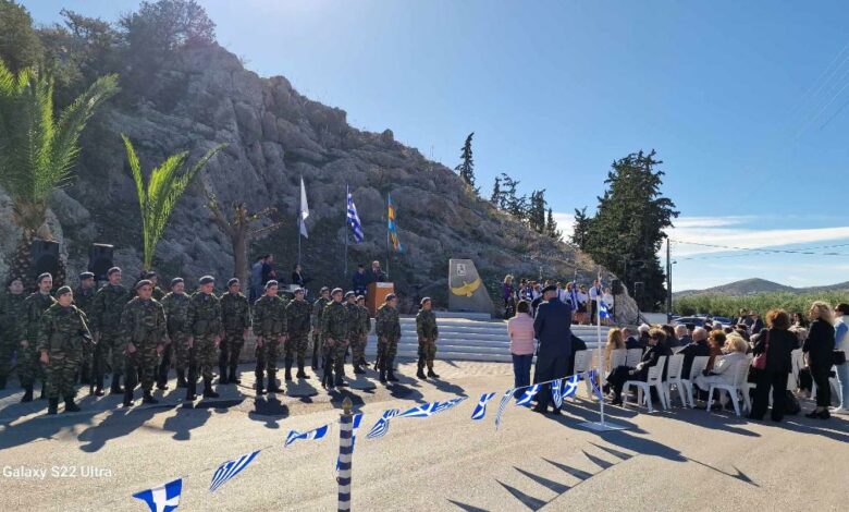 Αποκαλυπτήρια Μνημείου Σμηναγού Μιχαήλ Παπαμιχαήλ (20)