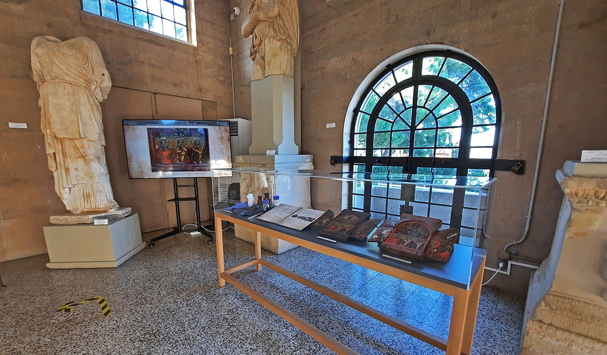 Το τρίπτυχο της Δέησης στο Αρχαιολογικό Μουσείο Κορίνθου
