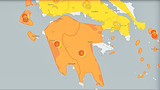 Ποια είναι τα κύρια χαρακτηριστικά της κακοκαιρίας που έρχεται το Σαββατοκύριακο στην Πελοπόννησο