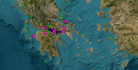 Συνεχίζει να κουνάει ο Εγκέλαδος στην Πελοπόννησο