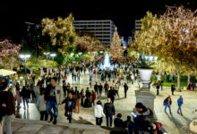 Αθήνα Χριστουγεννιάτικος στολισμός (1)