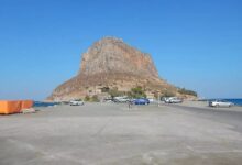 Μονεμβασιά Βράχος Μονεμβασιάς