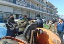 Τρακτέρ ΠΕ Αργολίδας αγρότες διαμαρτυρία