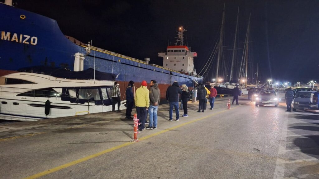 Ναύπλιο λιμάνι πρόσκρουση πλοίο