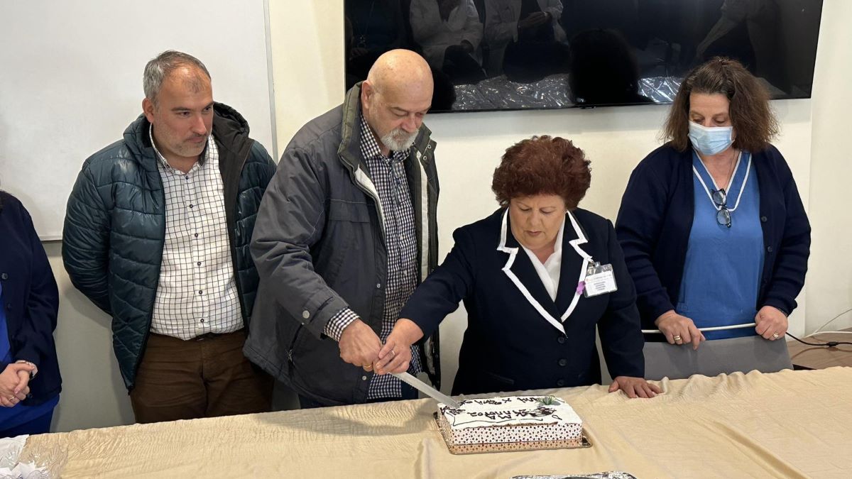 κοπή πίτας Σωματείο Εργαζομένων Νοσηλευτικής Μονάδας Άργους 2