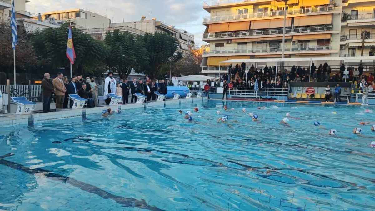 Καλαμάτα: Αγιασμός των υδάτων στο Δημοτικό Κολυμβητήριο