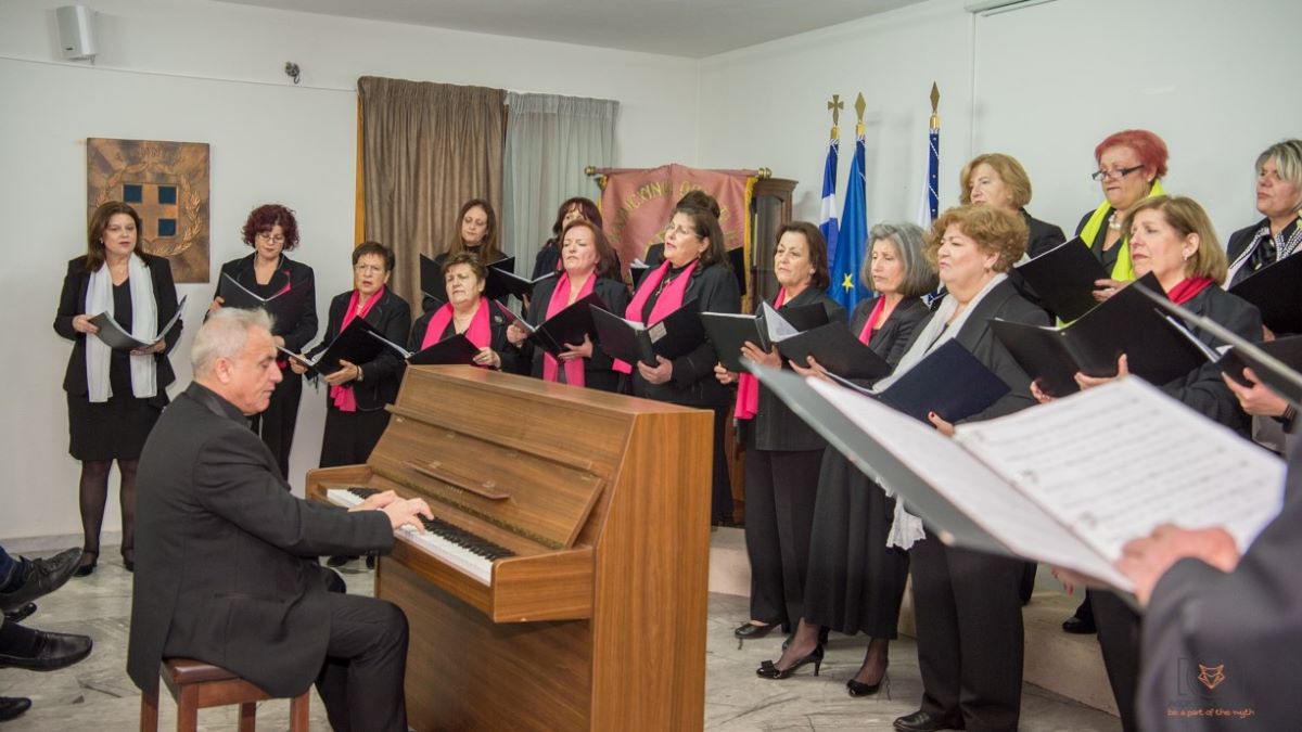 Η Δημοτική Χορωδία Επιδαύρου στον εορτασμό της 202ης επετείου της Α΄ Εθνοσυνέλευσης