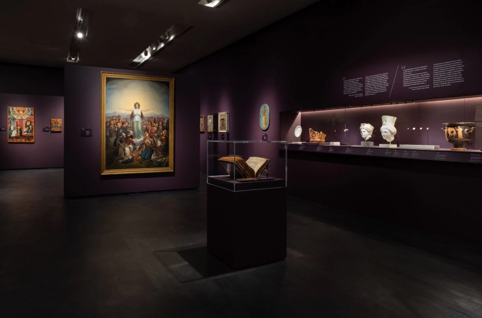 Εικ.2 «ΝοΗΜΑΤΑ» στο Μουσείο Ακρόπολης άποψη της έκθεσης