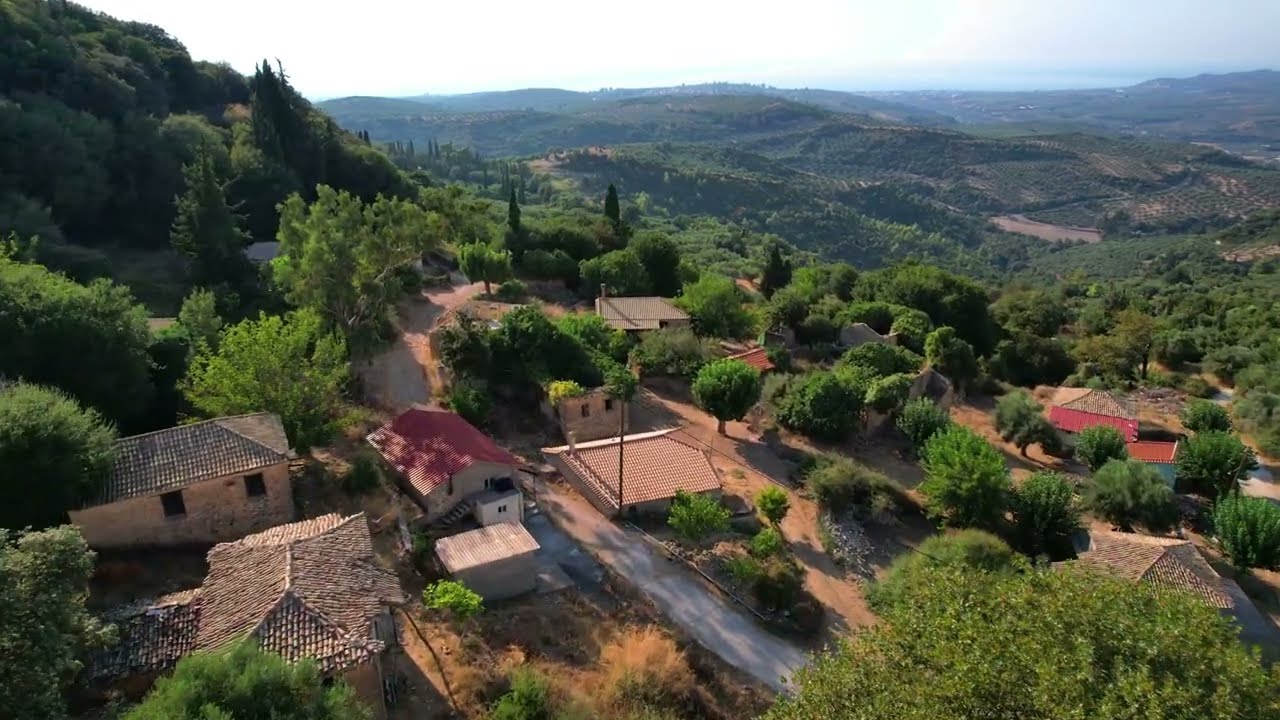 Μύρο: Το γαλήνιο χωριουδάκι της Μεσσηνίας κοντά στον αρχαιολογικό χώρο της Περιστεριάς