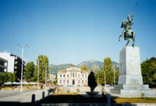 Τρίπολη πλατεία άγαλμα Κολοκοτρώνη