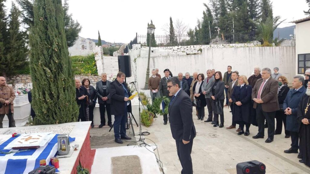 Μνημόσυνο για τους εκτελεσθέντες από τα γερμανικά στρατεύματα κατοχής στην Καλαμάτα 3