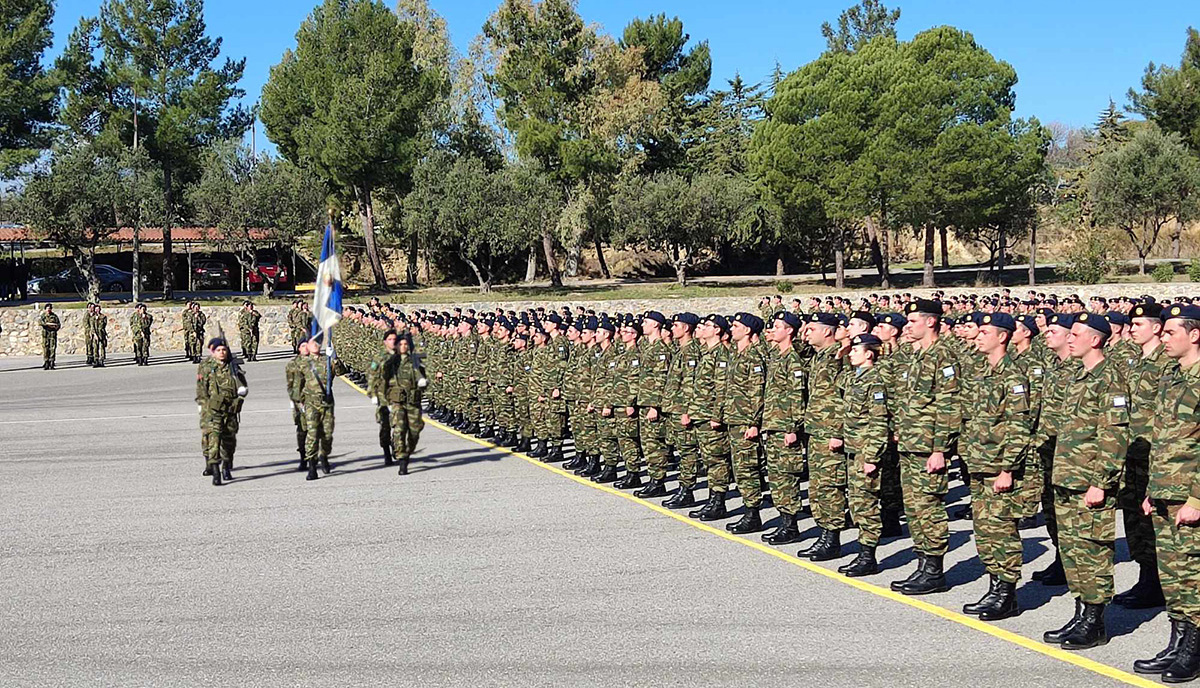 Καλαμάτα: Ορκίσθηκαν 681 νεοσύλλεκτοι της 2024 Α’ ΕΣΣΟ