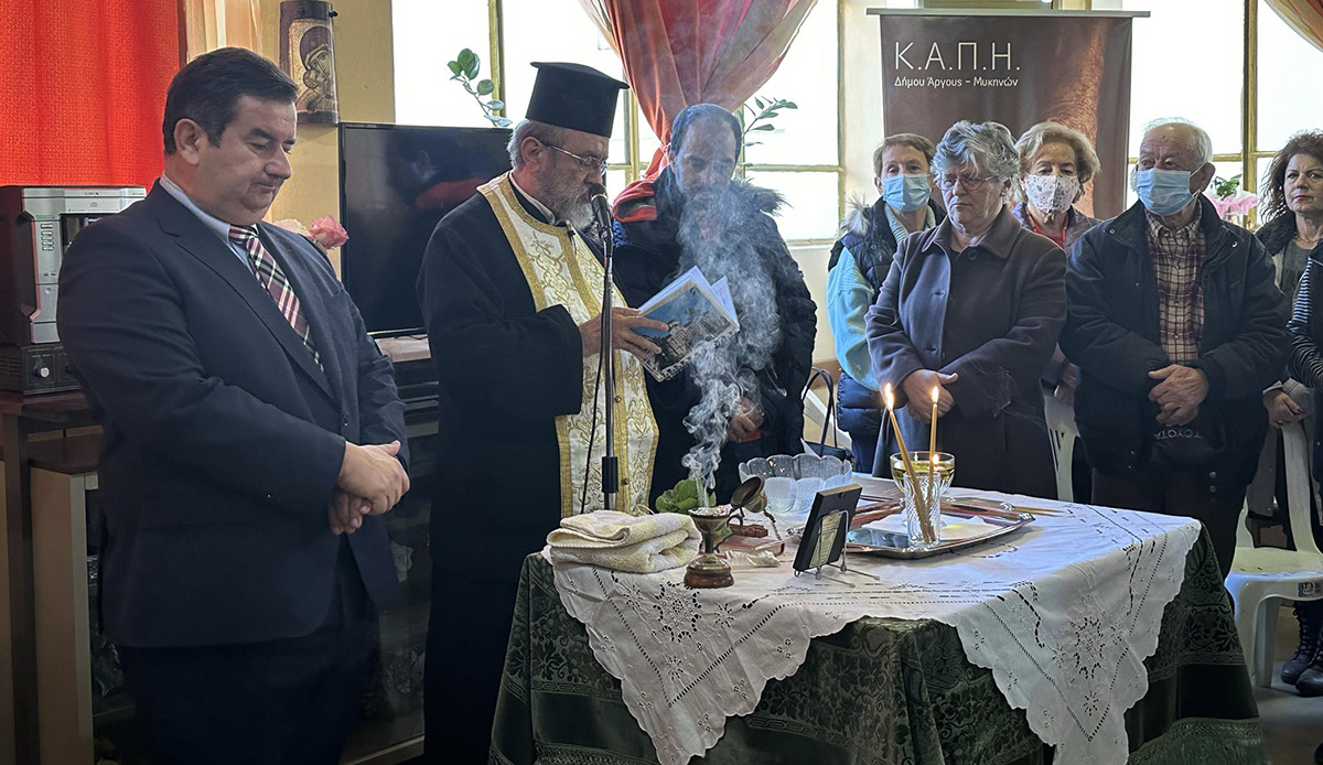 Ο Μαλτέζος στο ΚΑΠΗ Άργους