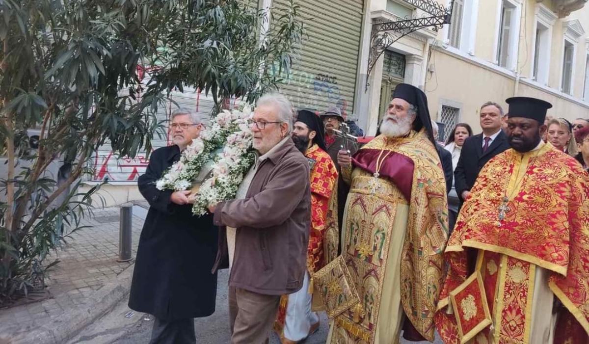 «Ο Ναύπλιος» τίμησε με κάθε λαμπρότητα τον Άγιο Αναστάσιο στην Αθήνα
