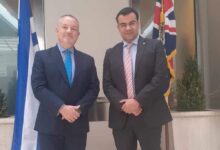 Συνάντηση του Δημάρχου Ύδρας κ. Γεωργίου Κουκουδάκη με τον Πρέσβη του Ηνωμένου Βασιλείου στην Αθήνα κ. Matthew Lodge.