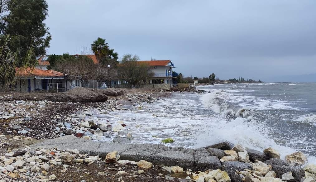 Διάβρωση Άγιος Ανδρέας Μεσσηνίας