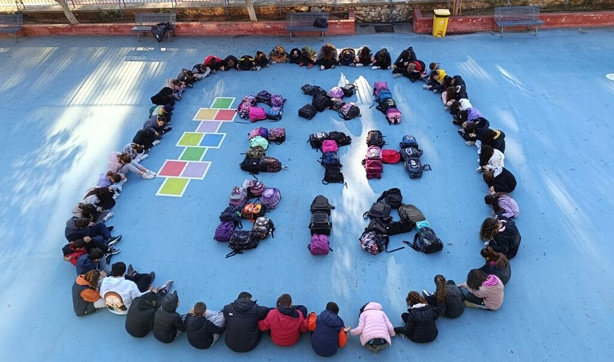Τολό: Παιδιά του δημοτικού είπαν όχι στη βία και τον σχολικό εκφοβισμό