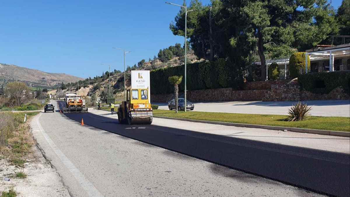 Βελτιώνεται ο δρόμος Κόρινθος – Άργος