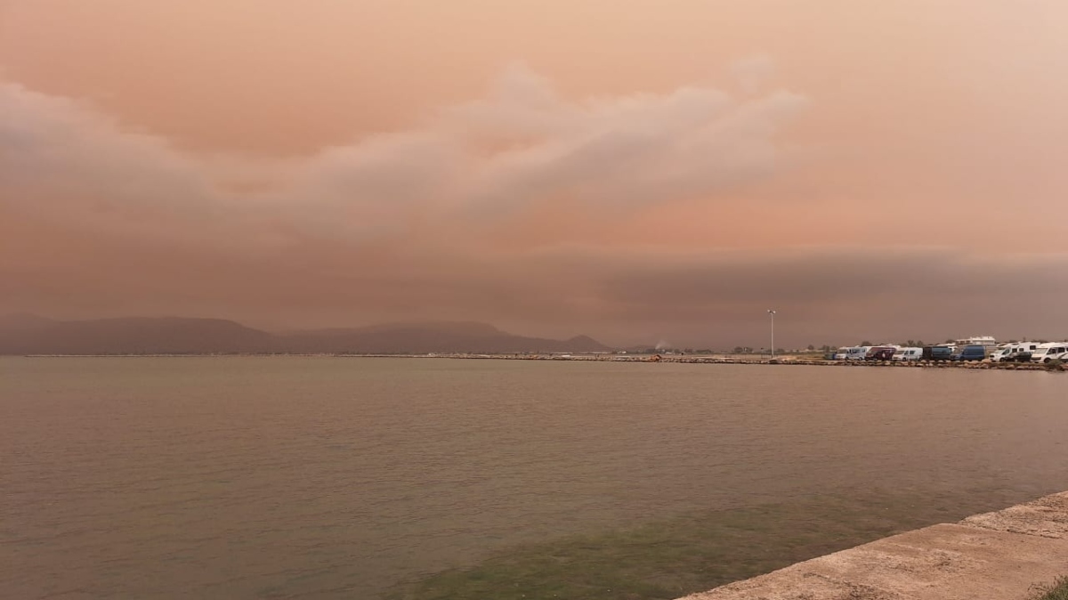 Αφρικανική σκόνη στο Ναύπλιο