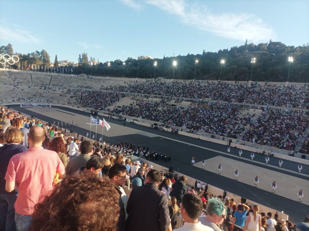 Ολυμπιακή Φλόγα - Τελετή παράδοσης στο Καλλιμάρμαρο