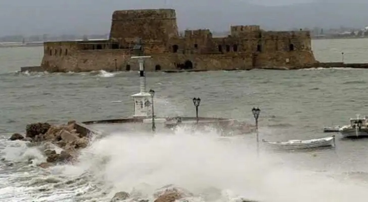 Τριήμερο με δυνατούς ανέμους στο Ναύπλιο