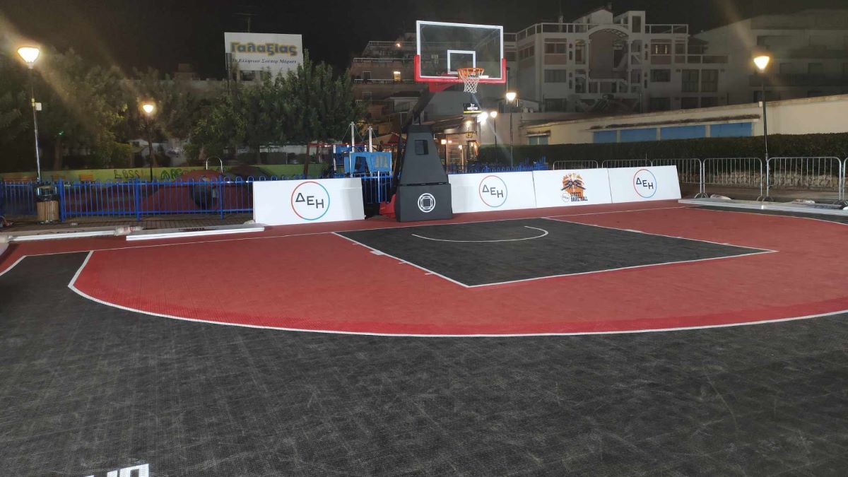 Σε υπαίθριο γήπεδο μετατράπηκε το Άργος για το 3×3 Street Basketball 2024