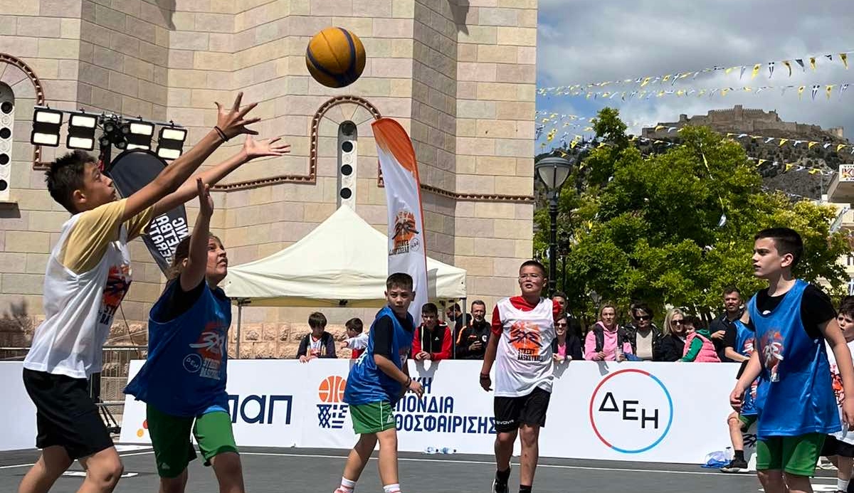Άργος: Σε εξέλιξη το 3×3 ΔΕΗ Street Basketball