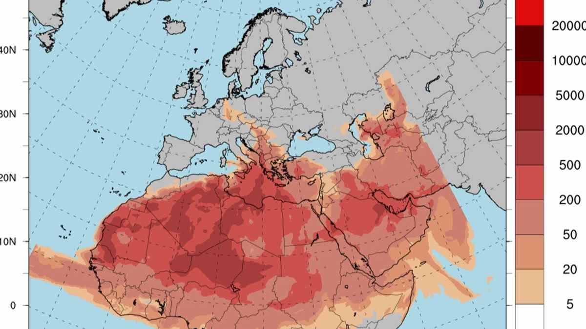 Έρχεται Αφρικανική σκόνη και αυξημένες θερμοκρασίες